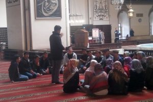 Bursa'da &ouml;ğrencilerin ge&ccedil;mişten geleceğe yolculuğu