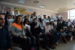 Erzurumlu &ouml;ğrenciler Bursa'ya uğurlandı
