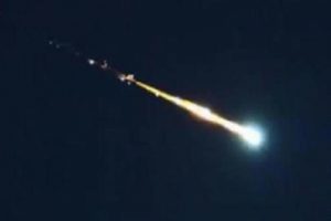 Finlandiya'nın Laponya b&ouml;lgesine meteor d&uuml;şt&uuml;