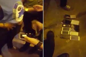 Konserde 9 telefon ve 2 c&uuml;zdan &ccedil;aldı