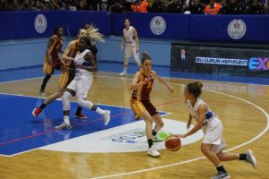 Galatasaray kadın baskette de kaybetti