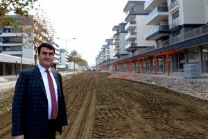 Bursa Soğanlı'da yol ve &ccedil;evre d&uuml;zenleme &ccedil;alışmaları s&uuml;r&uuml;yor