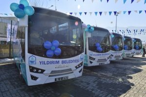 Bursa Yıldırım'da ulaşım desteği