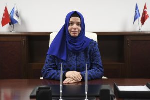 Bir ilkti, g&ouml;reve başladı