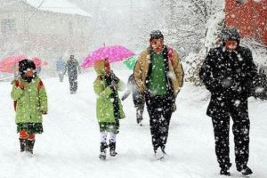 Yılın ilk kar tatili haberi Niğde'den geldi