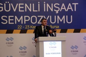 "G&uuml;venli İnşaat Sempozyumu" Bursa'da başladı