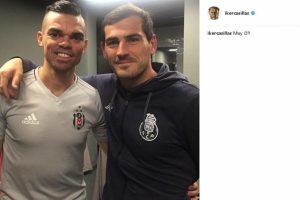 Casillas'tan Pepe paylaşımı