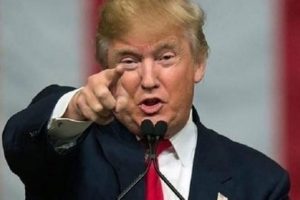 Trump'tan teşekk&uuml;r etmeyen babaya: Nank&ouml;r aptal