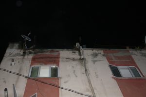 Yangında korku dolu anlar!