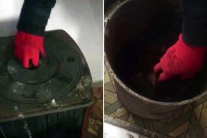 Esrarı sobada yakınca sızdılar!