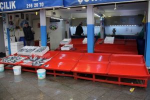 Soğuk ve fırtınalı hava hamsi fiyatlarını da u&ccedil;urdu