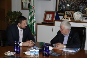 Hidayet T&uuml;rkoğlu'ndan Bursaspor'a ziyaret