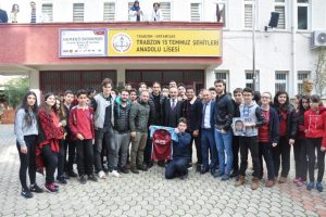 Trabzonsporlu Yusuf ve Abdurrahim'den anlamlı ziyaret