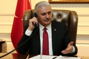 Yıldırım, İbadi ile telefonda g&ouml;r&uuml;şt&uuml;