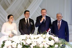 Erdoğan ve Yıldırım nikah t&ouml;renine katıldı