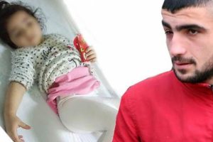 2,5 yaşındaki kızını vuran baba yakalandı