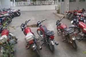 Şanlıurfa'da 76 &ccedil;alıntı motosiklet ele ge&ccedil;ti