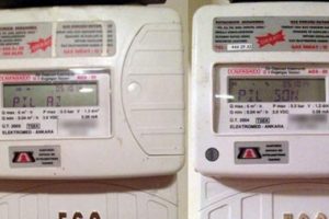 Ankara'da kış &ouml;ncesi doğalgaz sayacı şoku