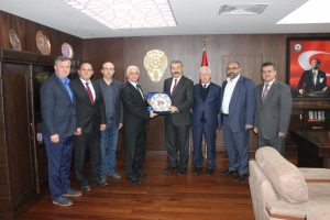 Bursa'da BATISİAD'dan Emniyet M&uuml;d&uuml;r&uuml; Ak'a ziyaret