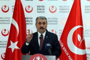 Destici: Hazine yardımı hi&ccedil;bir partiye verilmesin