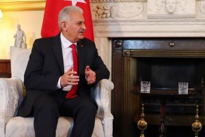 Yıldırım, RT&Uuml;K Başkanı ve beraberindeki heyeti kabul etti