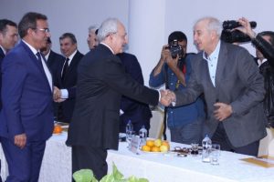 Kılı&ccedil;daroğlu, &uuml;reticilerin sorunlarını dinledi