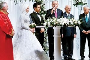 Erdoğan şahit oldu, nik&acirc;hı m&uuml;ft&uuml; kıydı