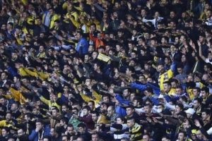 Ankarag&uuml;c&uuml;, trib&uuml;nde S&uuml;per Lig'i solladı