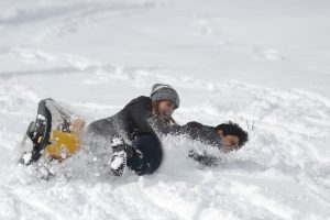 Bursa Uludağ'da kar kalınlığı 50 santimetreye ulaştı