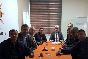 Bursa'da servisçilerden AK Parti Yenişehir İlçe Başkanı Kamıl'a ziyaret