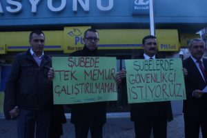 Bursa'da Türk Haber-Sen'den PTT şubelerinin artırılmasına tepki