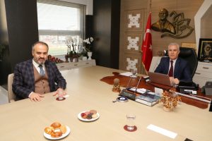 Bursa'da Başkan Bozbey ve Aktaş kentin geleceğini görüştü
