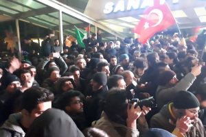 Ankara'da Kudüs protestosu