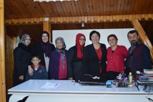 Bursa'da engellilerden teşekk&uuml;r ziyareti