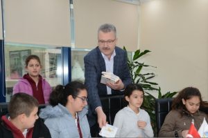 Bursa'da "başkanımla okuyorum" projesi