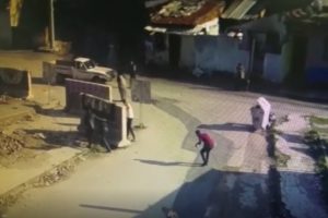 Bursa'da  cinayet anı kamerada