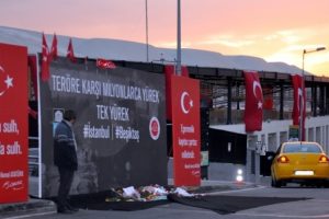 Şehitler Tepesi'nde anma