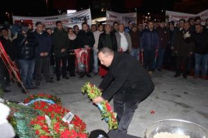 Din adamları Beşiktaş şehitlerini andı
