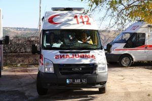 Hamile kadın 'deneme' i&ccedil;in ambulans &ccedil;ağırdı!