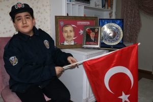Şehit &ccedil;ocuğunun Fenerbah&ccedil;e hayali