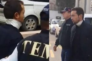 Yakalanacağını anlayınca boğazını kesti!