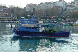 &Ouml;l&uuml;m denizde yakaladı