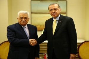 Erdoğan, Mahmut Abbas ile bir araya geldi