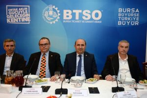 Bursa'da kimya sekt&ouml;r&uuml; temsilcileri KOBİ OSB i&ccedil;in buluştu