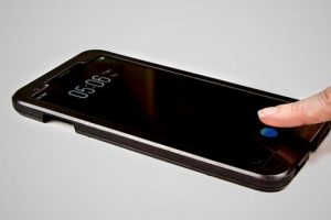 Telefon ekranları parmak izinizi alacak!