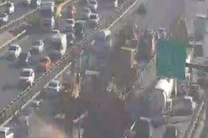İstanbul'da trafiği kilitleyen kaza