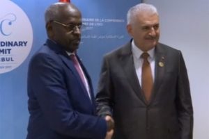 Yıldırım, Cibuti Başbakanı Muhammed ile g&ouml;r&uuml;şt&uuml;