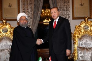 Erdoğan, Ruhani ile bir araya geldi