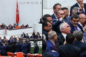 Meclis'te yine kavga! Etten duvar...