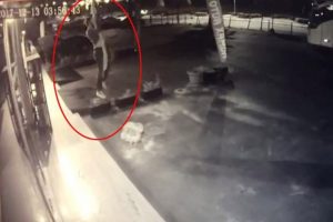Saldırganın filmleri aratmayan ka&ccedil;ışı!